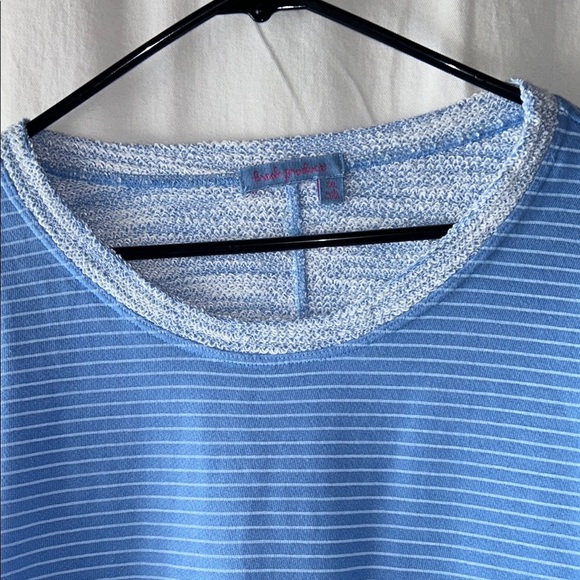 Fresh Produce Blue Striped Sweatshirt Terry XXL - Picture 3 of 7